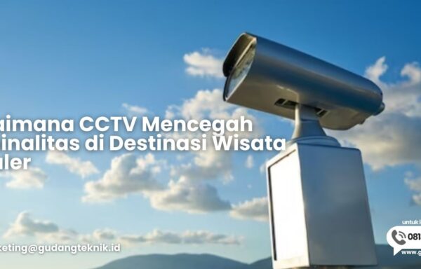 Keamanan Destinasi Wisata dengan CCTV